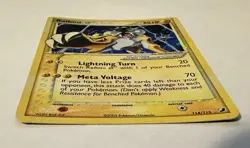 Pokemon Card Raikou Gold Star 114/115 EX Unseen Forces Holo Rare - Image 2