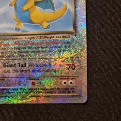Dark Dragonite 5/110 Reverse Holo Legendary Pokemon TCG - Excellent Condition LP - Image 5