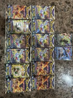 POKEMON TCG! 12x SWSH Brilliant Stars BOOSTER PACK SEALED BRAND NEW - Image 2