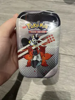 Pokemon TCG - Black & White Unova mini Volcarona and Emolga Tin - New & Sealed - Image 1