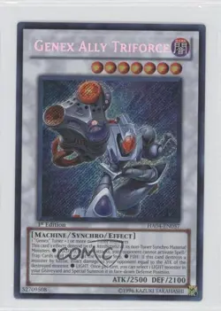 Genex Ally Triforce 1st Ed. YuGiOh Hidden Arsenal 4: Trishula's Triumph 0b2 - Image 1