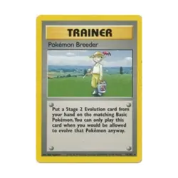 Pokemon Pokemon Base Set Pokemon Breeder (R) #76 EX - Image 1