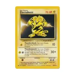 Pokemon Company International Pokemon Base Set Electabuzz (R) #20 (2018) EX - Image 1