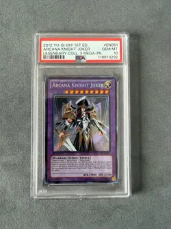 ARCANA KNIGHT JOKER LCYW-EN051 2012 YUGIOH SECRET 1ST EDITION PSA 10 GEM MT - Image 1