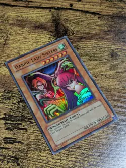 Yugioh Harpie Lady Sisters MRD-E009 Super Rare Unlimited Edition NM - Image 2