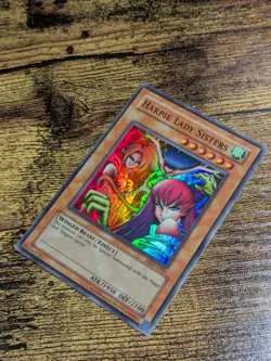 Yugioh Harpie Lady Sisters MRD-E009 Super Rare Unlimited Edition NM - Image 3