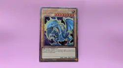Yugioh Blue-Eyes White Dragon MP22 Alt Art RA04-EN108 Platinum Secret Rare - Image 1