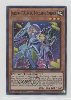 Joruri-PUNK Madame Spider 1st Ed. YuGiOh The Grand Creators #GRCR-EN003 - Image 1