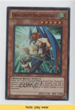 Dragunity Angusticlavii 1st Ed. YuGiOh Hidden Arsenal 4: Trishula's Triumph 0e1 - Image 1