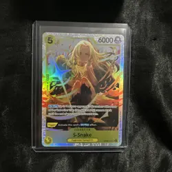 One Piece CCG S-Snake Full Art Foil Card OP08-112 Super Rare Plus Stack Of Bulk - Image 1