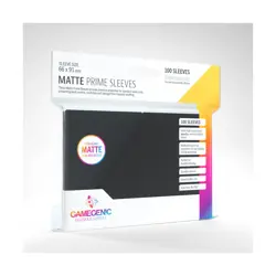 GameGenic Card Protection Matte Sleeves - Black (100) New - Image 1