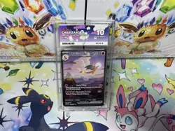 ACE 10 Pokemon TCG 151 Charizard EX Special Illustration Rare Card 199/165 GEM💎 - Image 1