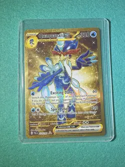 Pokemon Quaquaval EX Hyper Rare Holo Card 273/193SV02 Paldea Evolved - Image 1