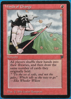Winds of Change Legends PLD Red Uncommon MAGIC MTG CARD (ID# 501033) ABUGames - Image 1