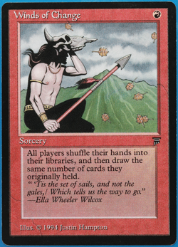 Winds of Change Legends PLD Red Uncommon MAGIC MTG CARD (ID# 501032) ABUGames - Image 1
