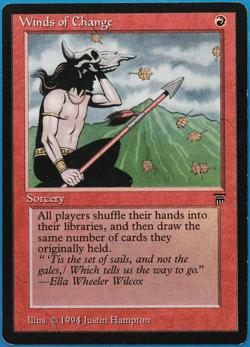 Winds of Change Legends PLD Red Uncommon MAGIC MTG CARD (ID# 501031) ABUGames - Image 1