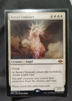 Serra's Emissary MTG Modern Horizons 2 Mythic NM x1 - Magic Card - Image 1