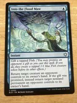 Into the Flood Maw [Bloomburrow] (BLB) [MTG] Magic 052 - Image 1