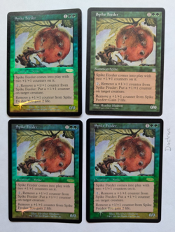 Spike Feeder - Foil x3 FNM Promo - Reg Stronghold x1 - MtG - Image 1