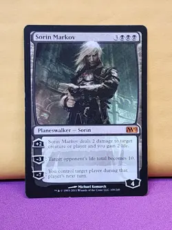 1x Sorin Markov, MP (see photos), Core Set 2012 (M12), Magic: the Gathering, MtG - Image 1