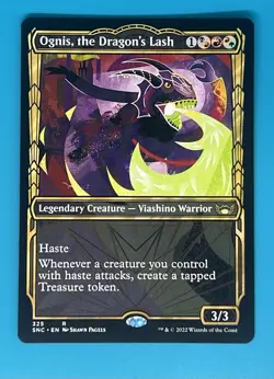 Mtg Ognis, the Dragon's Lash (Showcase) Streets of New Capenna Regular - Image 1