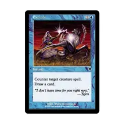 WOTC MtG Invasion Exclude (C) (Foil) EX - Image 1