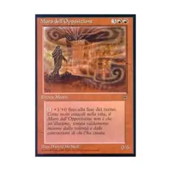 WOTC MtG Legends Italian Wall of Opposition (Italian) (C) NM - Image 1