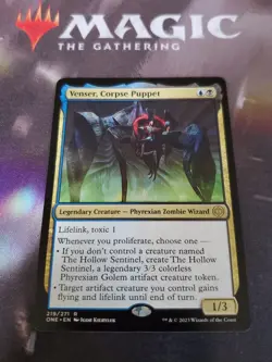 Mtg. 3x Venser, Corpse Puppet. Phyrexia: All Will Be One. Nm - Image 1