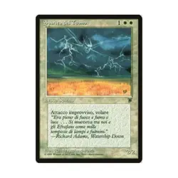 WOTC MtG Legends Italian Thunder Spirit (Italian) (R) NM - Image 1