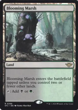 Blooming Marsh Outlaws of Thunder Junction Regular - NM #266 MTG OTJ - Image 1