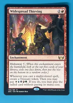 Mtg Widespread Thieving Streets of New Capenna Regular - Image 1