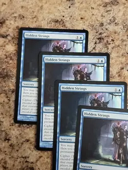 4x HIDDEN STRINGS Dragon's Maze MTG Near Mint Never Played X4 - Image 4