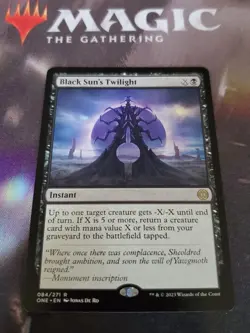Mtg. 2x Black Sun's Twilight. Phyrexia: All Will Be One. Pack Fresh - Image 1