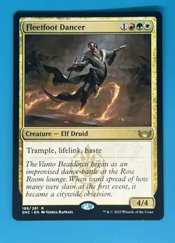 Mtg Fleetfoot Dancer Streets of New Capenna Regular - Image 1