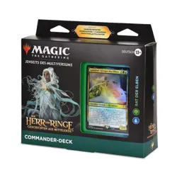 NEW AND SEALED MTG Lord of the Rings Elven Council Commander Deck- New & Sealed 195166205052 - Image 1