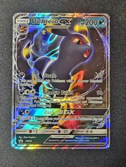 Umbreon GX (Ultra Rare) SM36 Black Star Promo Holo Pokemon TCG - NM - Image 1
