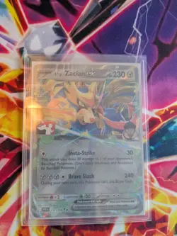 Play! Pokemon Prize Pack Series 7 Journey Together 111/159 Hop's Zacian ex READ! - Image 1