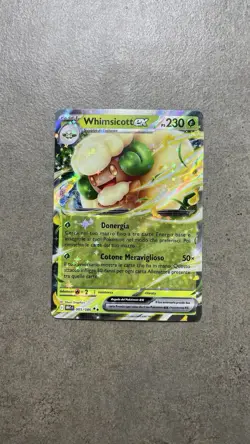 WHIMSICOTT EX 005/086 - POKEMON FUOCO BIANCO ITA 2025 NM - Image 1