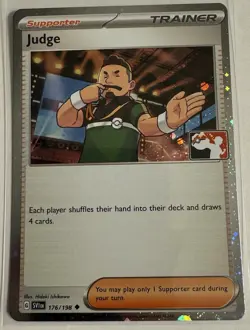 Pokemon TCG - Judge 176/198 - Scarlet & Violet Prize Pack - Play! Pokemon - NM - Image 1