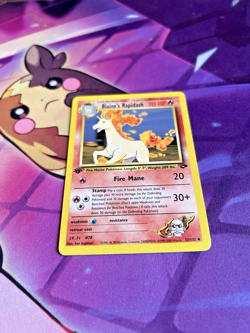 Blaine's Rapidash - 33/132 [Gym Challenge] Pokemon TCG - 1ST EDITION - VLP - Image 3