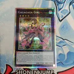 Yugioh Asian English Gagagaga Girl DUAD-AE043 PSE Original - Image 1