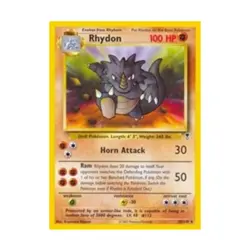 Pokemon Pokemon Legendary Collection Rhydon (R) #35 EX - Image 1