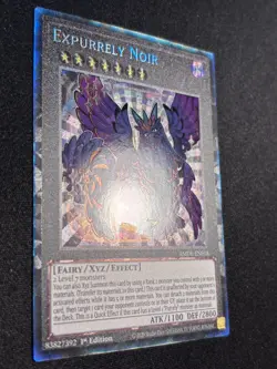 Expurrely Noir - AMDE-EN018 - Collector's Rare - 1st Edition NM YuGiOh! - Image 3
