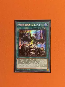 Forbidden Droplet - MP22-EN254 - 1st Edition - Yugioh - Image 1