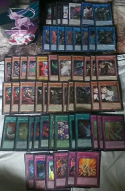 Yugioh Card Deck Competitive Harpie Tri Brigade Constructed Ash Blossom Lot LART - Image 2
