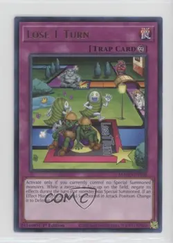 Lose 1 Turn 1st Ed. YuGiOh Gold Series: Maximum Gold #MAGO-EN160 - Image 1