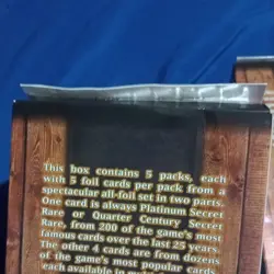 x2 2025 Yugioh Quarter Century Stampede 1st Edition Mini Box 1 damaged - Image 4