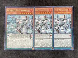 3x YuGiOh! - Vaylantz Mad Marquess TAMA-EN007 Rare 1st Edition Near Mint - Image 1