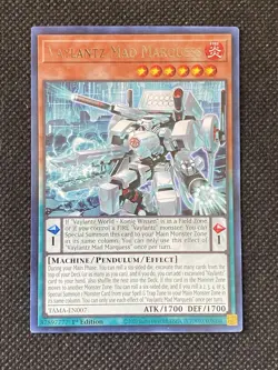 3x YuGiOh! - Vaylantz Mad Marquess TAMA-EN007 Rare 1st Edition Near Mint - Image 2