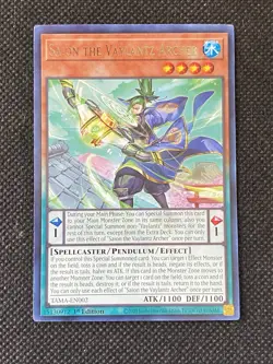 3x YuGiOh! - Saion the Vaylantz Archer TAMA-EN002 Rare 1st Edition Near Mint - Image 2